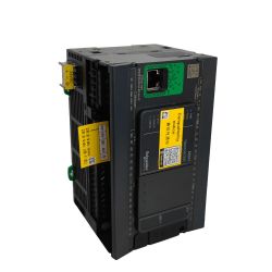 TM241CEC24T Schneider - Automate Modicon M241 - Contrôleur 24 entrées/sorties - 24Vcc - PNP - Ethernet+CANopen+2 série