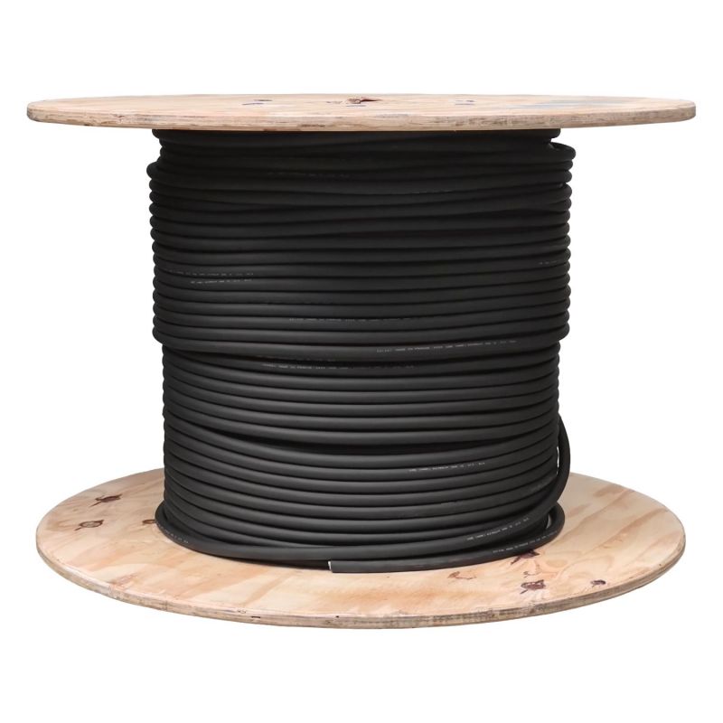 Câble souple HO7RNF 1x240mm² - À la coupe au mètre - Gaine caoutchouc forte résistance - Cuivre 240mm²