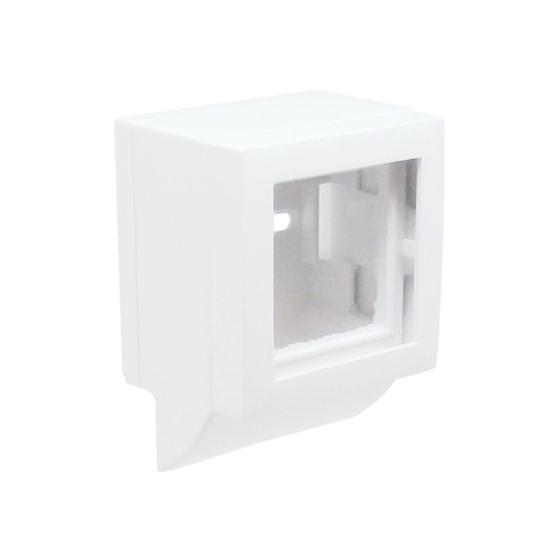 10963ABR EFAPEL - Boitier saillie 45x45 pour moulure 20x12,5mm