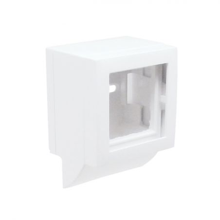 10963ABR EFAPEL - Boitier saillie 45x45 pour moulure 20x12,5mm