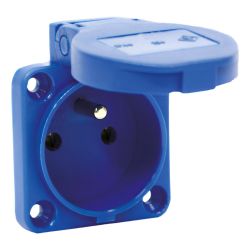 931131F Solera - Prise française - 16A 2P+T - Coffret de prise INDUBOX - IP44