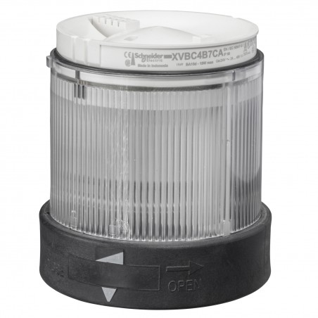 XVBC2B7 Schneider Harmony XVBC - Élément lumineux - fixe - incolore - 24Vca/cc