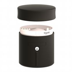 XVBC21 Schneider Harmony XVB - Embase pour colonne - sans tube à décharge - noir - IP65