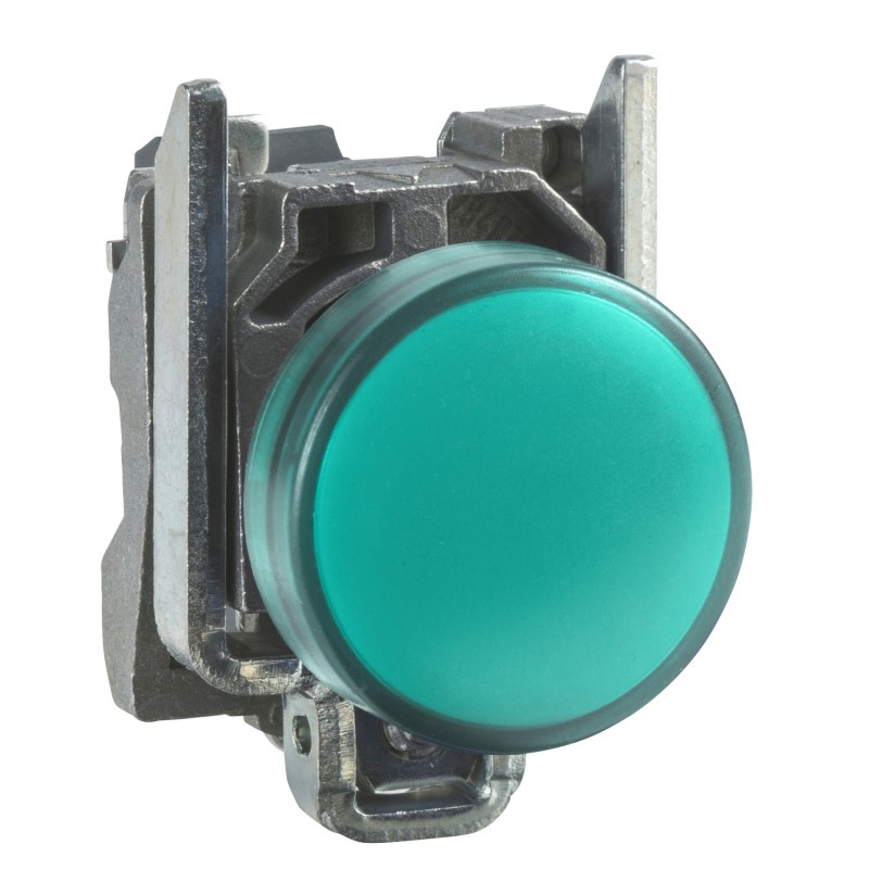 XB4BVM3 Schneider - voyant lumineux LED - Ø22 - vert - 230V - à vis - Harmony XB4
