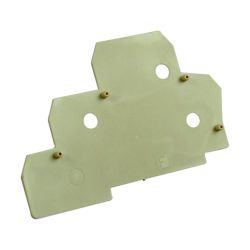 EPT2EBEIGE - Flasque d'extrémité pour bornes ERT2EBEIGE - Beige