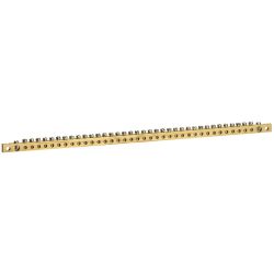 037300 Legrand - Barre de terre en laiton 12x6,5mm pour coffrets XL3 400 et XL3 160 - longueur 416mm