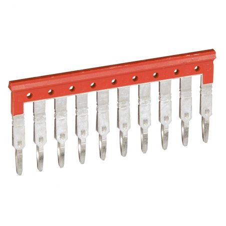 037504 Legrand - Peigne pour 10 blocs de jonction à vis ou ressort Viking 3 - pas 6mm