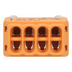 Boite de 50 connecteurs électriques rapides 8 fils rigides 0,5 à 2,5mm² - Certifié TUV