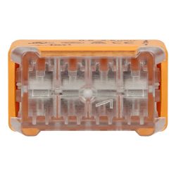 Boite de 50 connecteurs électriques rapides 8 fils rigides 0,5 à 2,5mm² - Certifié TUV