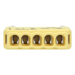 Boite de 50 connecteurs électriques rapides 5 fils rigides 0,5 à 2,5mm² - Certifié TUV