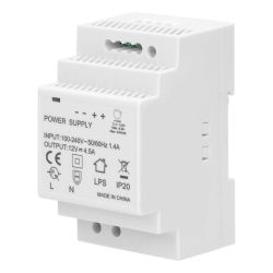 Alimentation courant continu 12V 4,5A 54W - 3 modules - Transformateur 220V - 12V cc