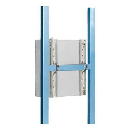 036448 Kit de fixation poteau coffret de largeur 500mm
