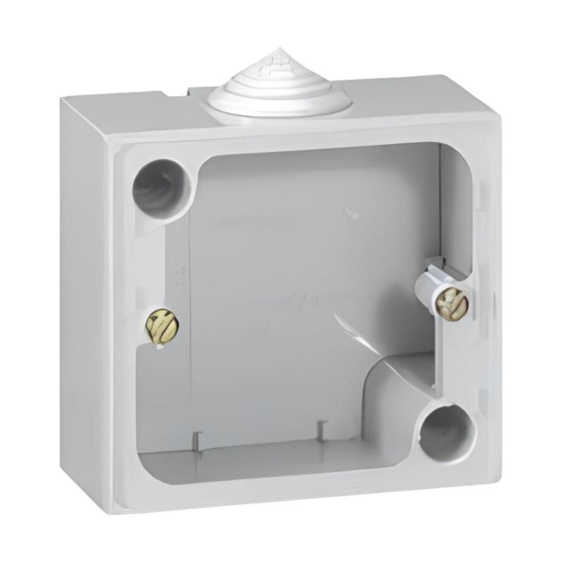 090359 Cadre saillie étanche Legrand Plexo 1 poste - Pour pose en saillie - 79x86x40mm