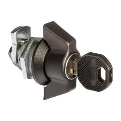 48458 IDE Serrure à clé avec code 333 pour coffret saillie ATLANTIC - 1/4 tour