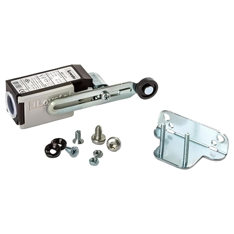 48462 Contacteur de porte avec contacts 1NO+1NF pour armoire électrique Argenta IDE - Avec kit de fixation