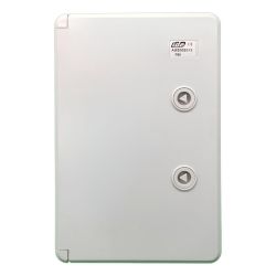 ABS302013 IDE Coffret ABS étanche IP65 300X200X130 Porte opaque - avec plaque de montage