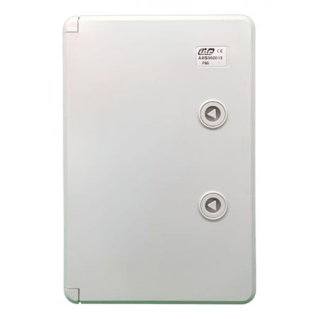 ABS302013 IDE Coffret ABS étanche IP65 300X200X130 Porte opaque - avec plaque de montage