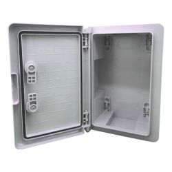 ABS302013 IDE Coffret ABS étanche IP65 300X200X130 Porte opaque - avec plaque de montage