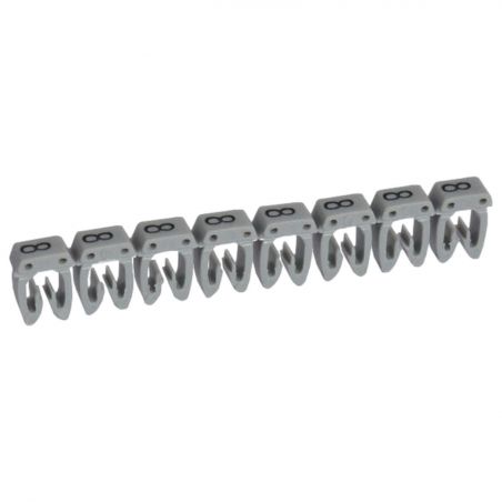 038238 Legrand - Boite de 800 repères CAB 3 pour fils 4mm² à 6mm² - marquage chiffre 8 gris