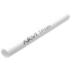 Gaine thermorétractable Blanche - 4/2mm - Longueur 1m - Restreint 2:1 - Paroi fine - Arvi TPAM-4.0-BR