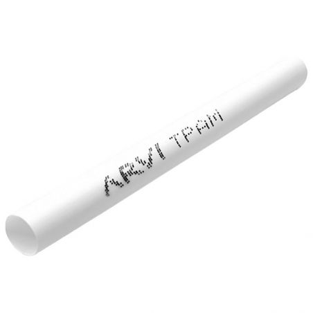 Gaine thermorétractable Blanche - 80/40mm - Longueur 1m - Restreint 2:1 - Paroi fine- Arvi TPAM-80.0-BR