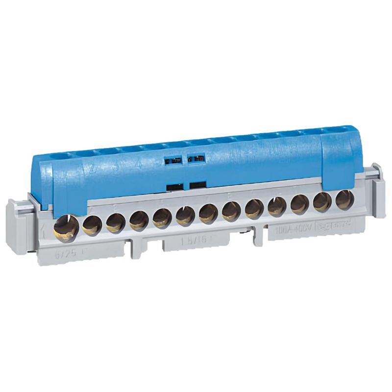 004844 Legrand bornier de répartition neutre 12x16mm²+1x25mm²
