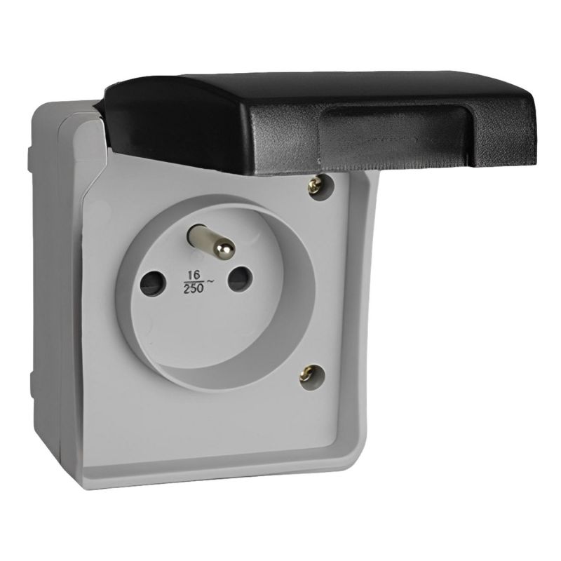 3360F Bloc prise étanche IP44 certifiée NF - Solera