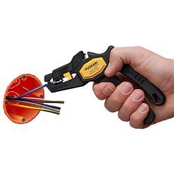 20050 - Pince à dénuder automatique JOKARI Super 4 PLUS - Fil 0,2 à 6mm² - butée réglable - coupe fil - Lame remplaçable