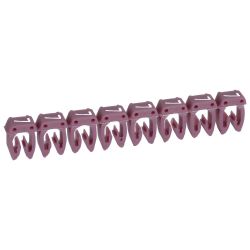 038227 Legrand - Boite de 1200 repères CAB 3 pour fils 1,5mm² à 2,5mm² - marquage chiffre 7 violet