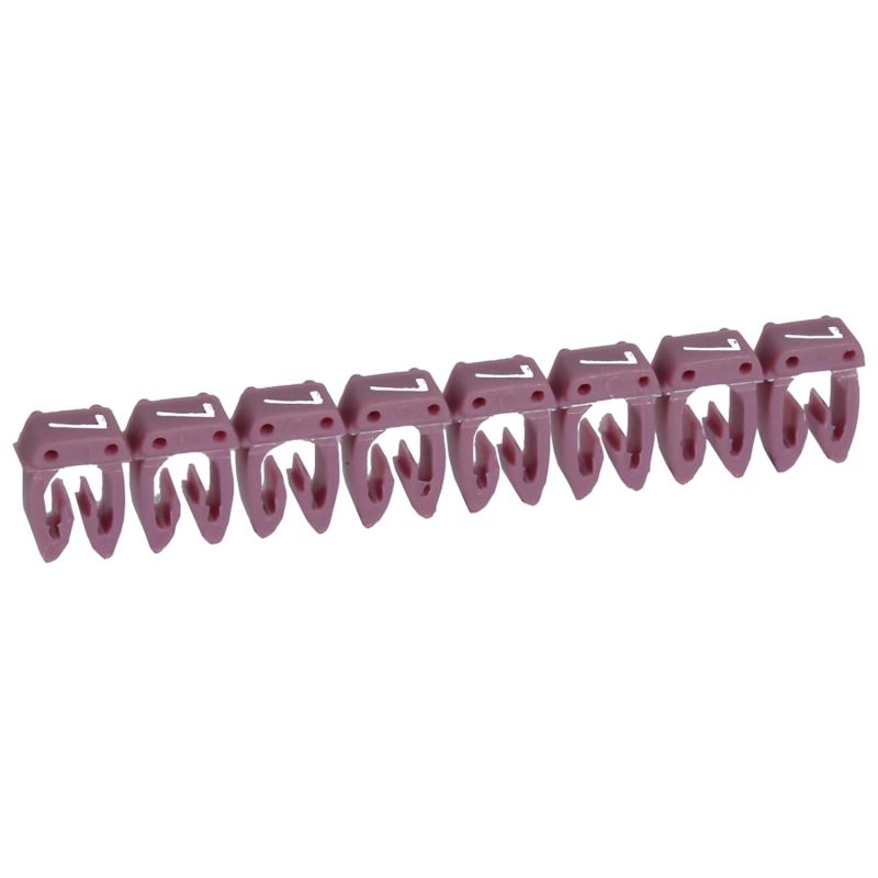 038217 Legrand - Boite de 1200 repères CAB 3 pour fils 0,5mm² à 1,5mm² - marquage chiffre 7 violet