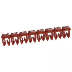 038212 Legrand - Boite de 1200 repères CAB 3 pour fils 0,5mm² à 1,5mm² - marquage chiffre 2 rouge
