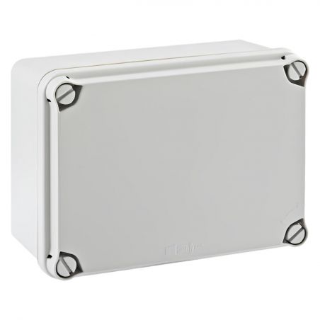 EL161 IDE Boitier électrique étanche IP67 avec bords lisses dim116x162x76