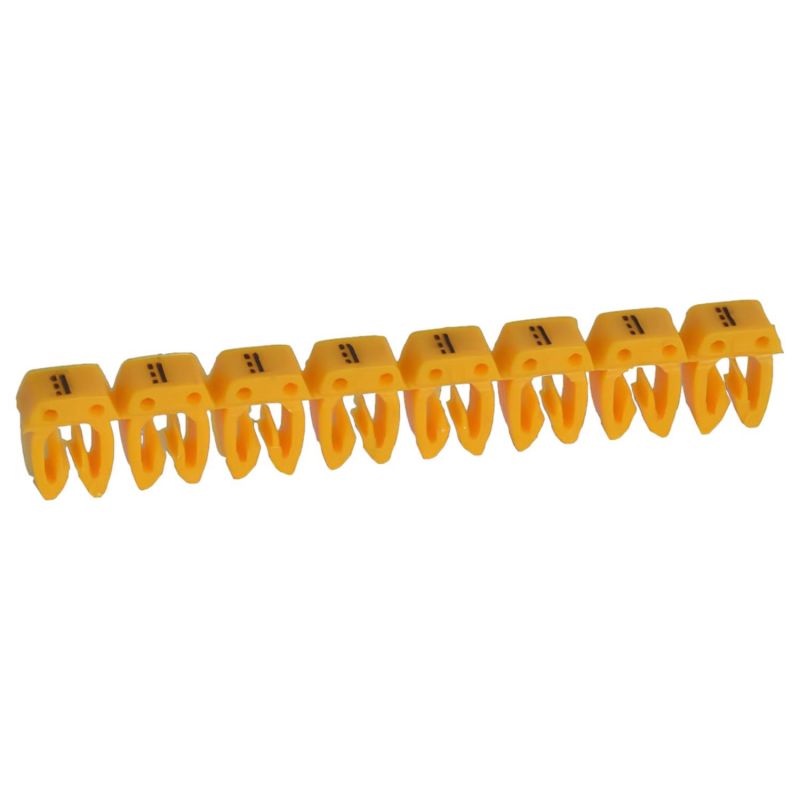 038145 Legrand - Boite de 300 repères CAB 3 pour fils 0,15mm² à 0,5mm² - marquage signe courant continu