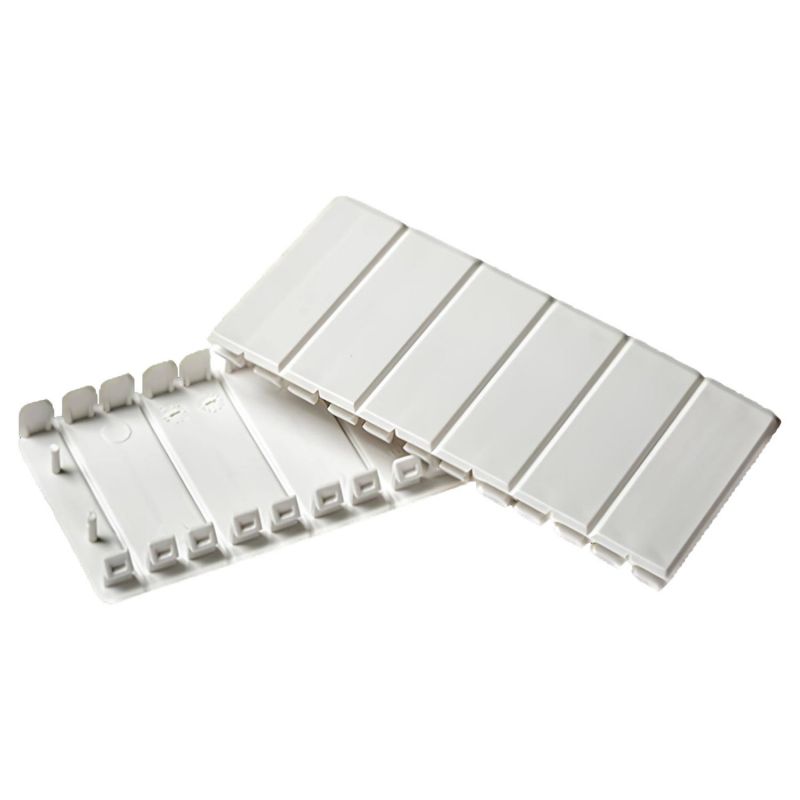 77600 Obturateur pour coffret électrique - 6 modules - Blanc - IDE