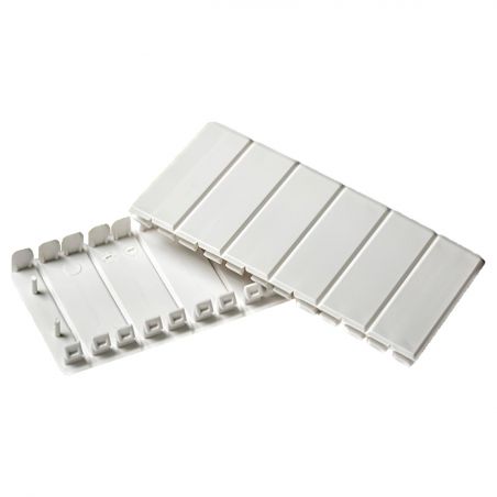 77600 Obturateur pour coffret électrique - 6 modules - Blanc - IDE