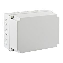 GSV322 IDE Boite de dérivation industrielle étanche IP65 avec capot réhaussé et entrées souples - dim.328x239x188