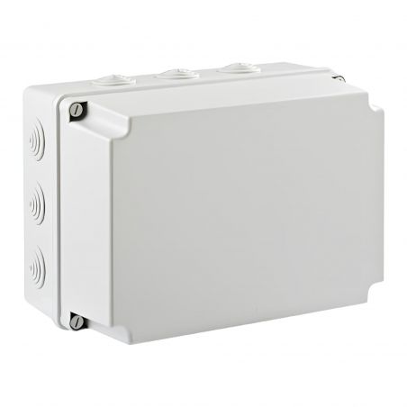 GSV322 IDE Boite de dérivation industrielle étanche IP65 avec capot réhaussé et entrées souples - dim.328x239x188