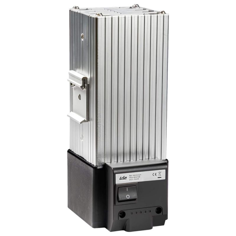 RC500CV Résistance chauffante 500W non isolée VENTILÉE pour armoire électrique - 220V - Cerfiée ROHS - IDE