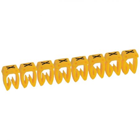 038353 Legrand - Boite de 300 repères CAB 3 pour fils 1,5mm² à 2,5mm² - marquage lettre X