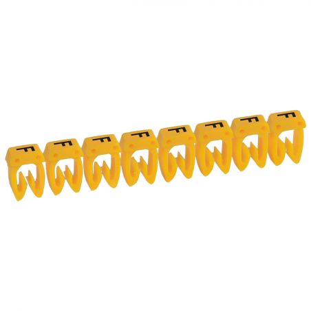 038365 Legrand - Boite de 300 repères CAB 3 pour fils 4mm² à 6mm² - marquage lettre F