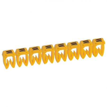 038382 Legrand - Boite de 300 repères CAB 3 pour fils 4mm² à 6mm² - marquage lettre W