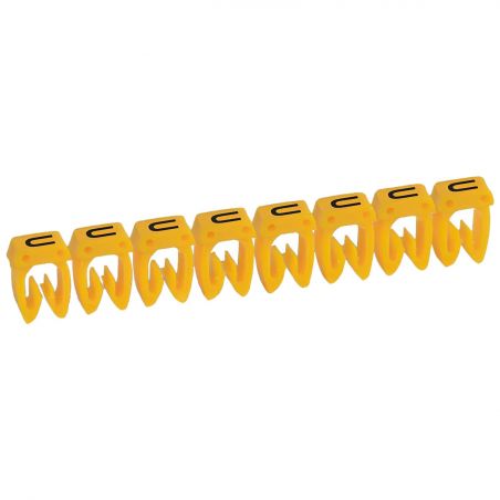 038320 Legrand - Boite de 300 repères CAB 3 pour fils 0,5mm² à 1,5mm² - marquage lettre U