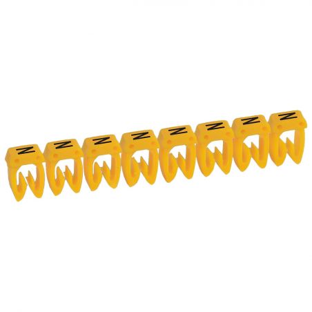 038373 Legrand - Boite de 300 repères CAB 3 pour fils 4mm² à 6mm² - marquage lettre N