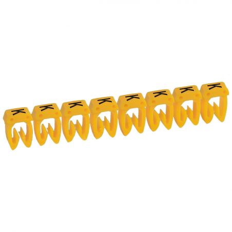 038310 Legrand - Boite de 300 repères CAB 3 pour fils 0,5mm² à 1,5mm² - marquage lettre K