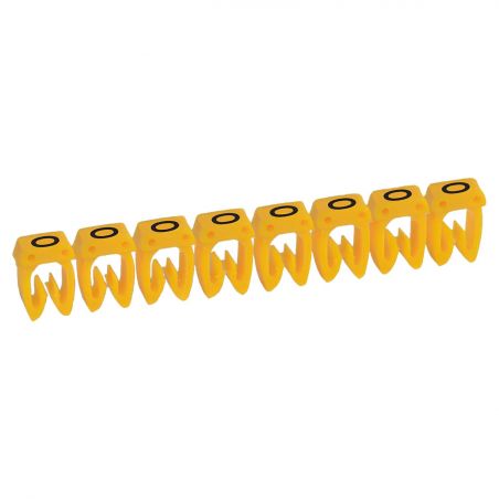 038124 Legrand - Boite de 300 repères CAB 3 pour fils 0,15mm² à 0,5mm² - marquage lettre O