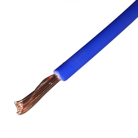 Fil souple HO7VK 2,5mm² en couronne de 100m - Couleurs au choix