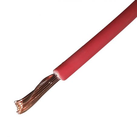 Fil souple HO7VK 2,5mm² en couronne de 100m - Couleurs au choix