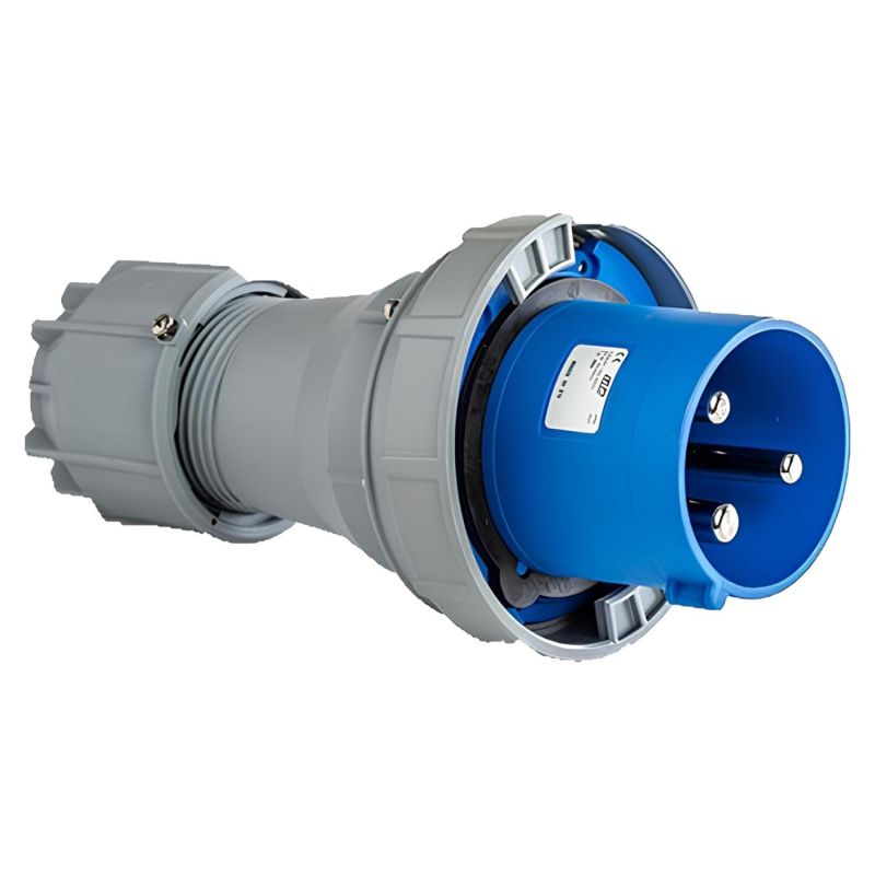 Prise125A monophasé 2P+T - Étanche IP67 - IDE