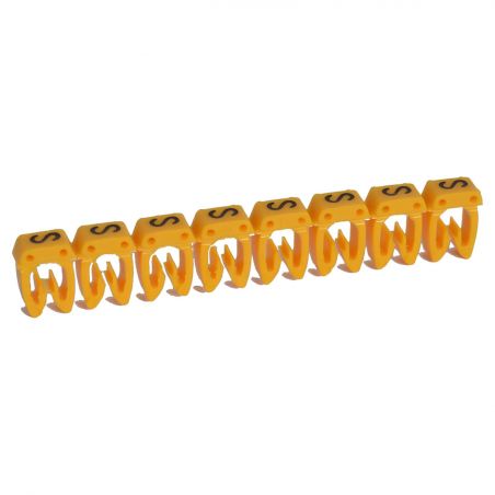 038318 Legrand - Boite de 300 repères CAB 3 pour fils 0,5mm² à 1,5mm² - marquage lettre S