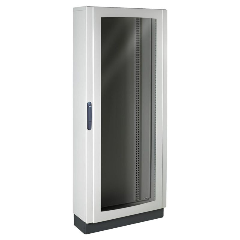 55SUP192240PT IDE - Armoire électrique IDE étanche IP55 en métal 1810x730x250mm - 10x24 modules - porte vitrée
